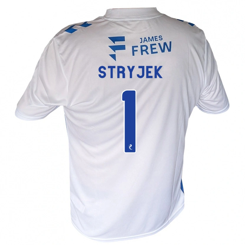 Danxen Dames Maksymilian Stryjek #1 Koningsblauw Wit Thuisshirt Thuistenue 2026/27 T-Shirt België