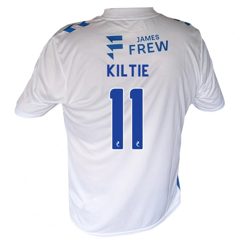 Danxen Dames Greg Kiltie #11 Koningsblauw Wit Thuisshirt Thuistenue 2026/27 T-Shirt België