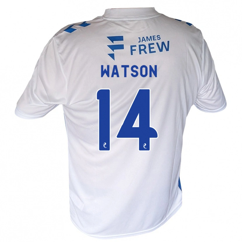Danxen Dames Craig Watson #14 Koningsblauw Wit Thuisshirt Thuistenue 2026/27 T-Shirt België