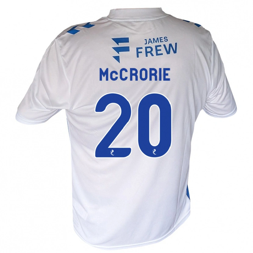 Danxen Dames Robby Mccrorie #20 Koningsblauw Wit Thuisshirt Thuistenue 2026/27 T-Shirt België