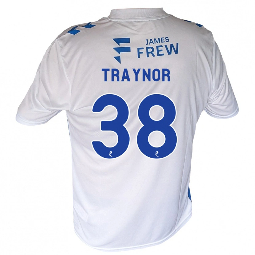 Danxen Dames Archie Traynor #38 Koningsblauw Wit Thuisshirt Thuistenue 2026/27 T-Shirt België