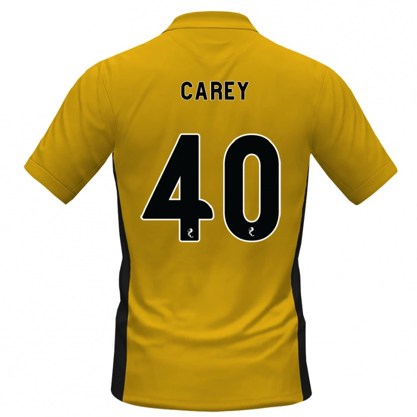 Danxen Dames Graham Carey #40 Oranje Zwart Thuisshirt Thuistenue 2026/27 T-Shirt België
