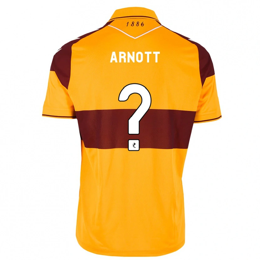 Danxen Dames Andrew Arnott #0 Kastanjebruin Oranje Thuisshirt Thuistenue 2026/27 T-Shirt België