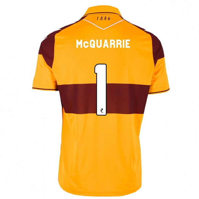 Danxen Dames Colbi Mcquarrie #1 Kastanjebruin Oranje Thuisshirt Thuistenue 2026/27 T-Shirt België