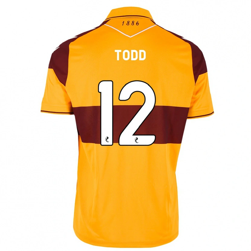 Danxen Dames Rachel Todd #12 Kastanjebruin Oranje Thuisshirt Thuistenue 2026/27 T-Shirt België