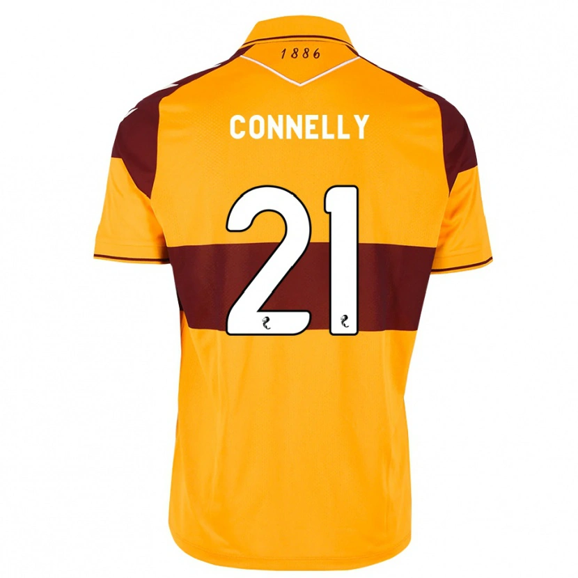 Danxen Dames Matty Connelly #21 Kastanjebruin Oranje Thuisshirt Thuistenue 2026/27 T-Shirt België