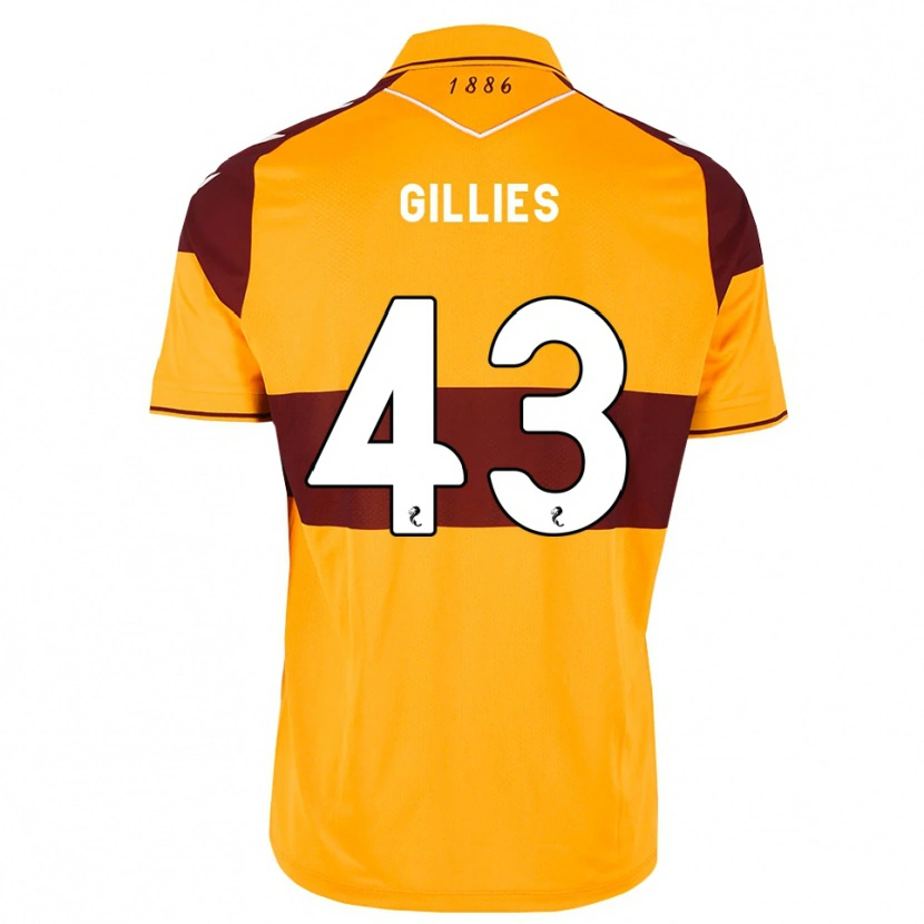 Danxen Dames Jay Gillies #43 Kastanjebruin Oranje Thuisshirt Thuistenue 2026/27 T-Shirt België
