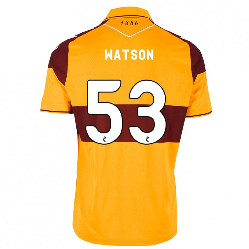 Danxen Dames Blane Watson #53 Kastanjebruin Oranje Thuisshirt Thuistenue 2026/27 T-Shirt België
