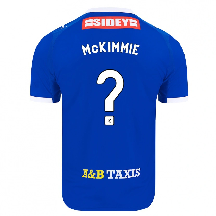 Danxen Dames Lucas Mckimmie #0 Blauw Rood Geel Thuisshirt Thuistenue 2026/27 T-Shirt België