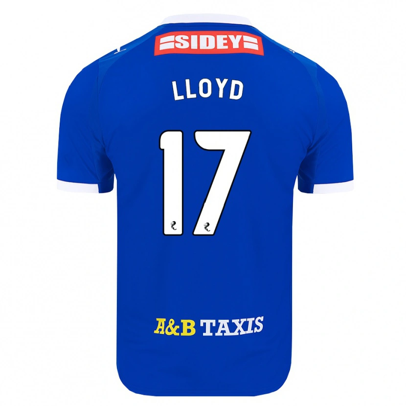 Danxen Dames Louis Lloyd #17 Blauw Rood Geel Thuisshirt Thuistenue 2026/27 T-Shirt België