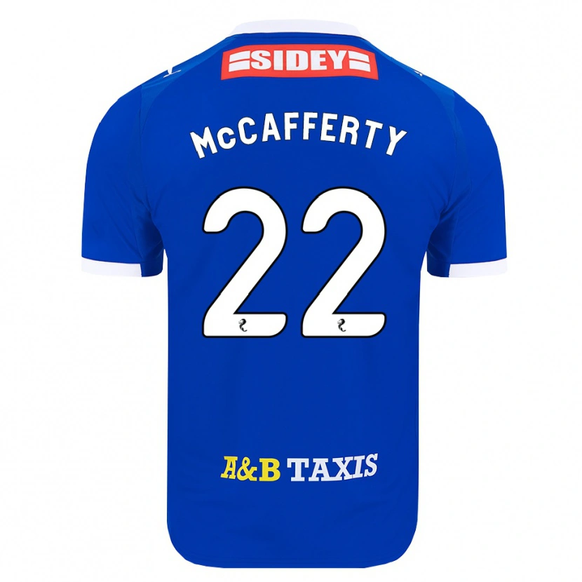 Danxen Dames Eirinn Mccafferty #22 Blauw Rood Geel Thuisshirt Thuistenue 2026/27 T-Shirt België