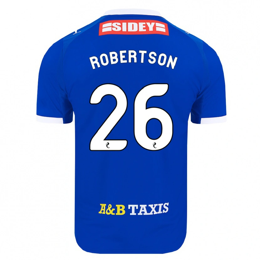 Danxen Dames Rebecca Robertson #26 Blauw Rood Geel Thuisshirt Thuistenue 2026/27 T-Shirt België