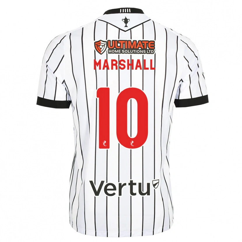 Danxen Dames Lewis Marshall #10 Wit Zwart Rood Thuisshirt Thuistenue 2026/27 T-Shirt België