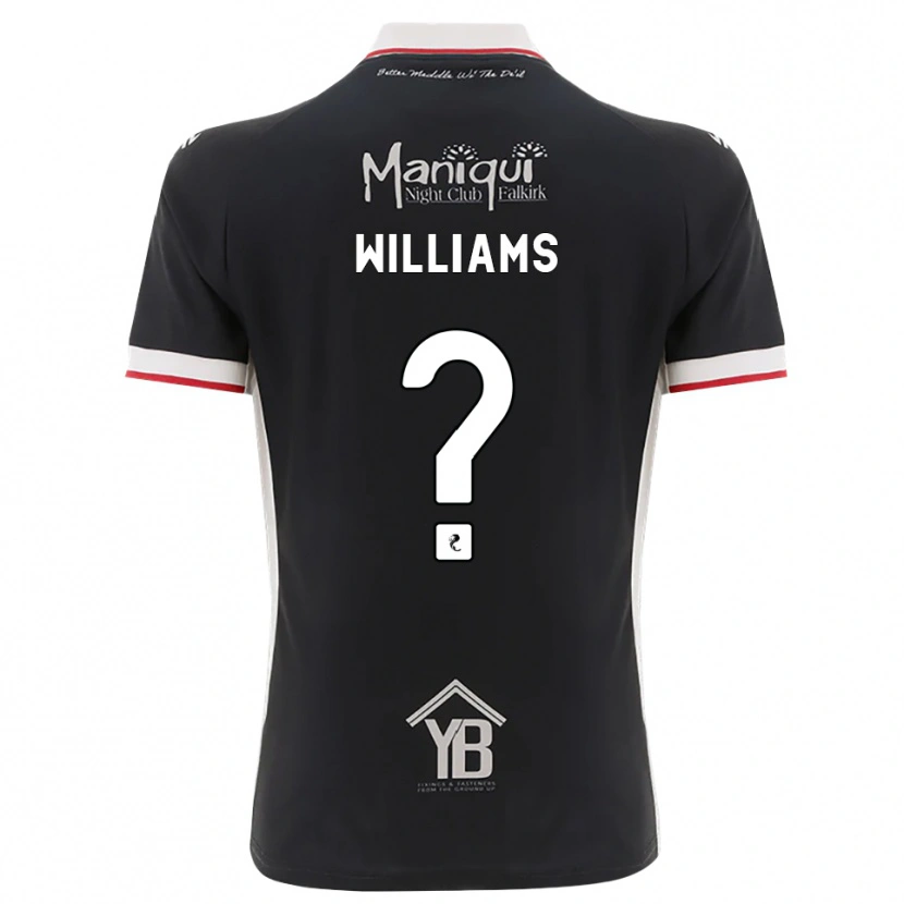 Danxen Dames Cerys Williams #0 Zwart Wit Rood Thuisshirt Thuistenue 2026/27 T-Shirt België