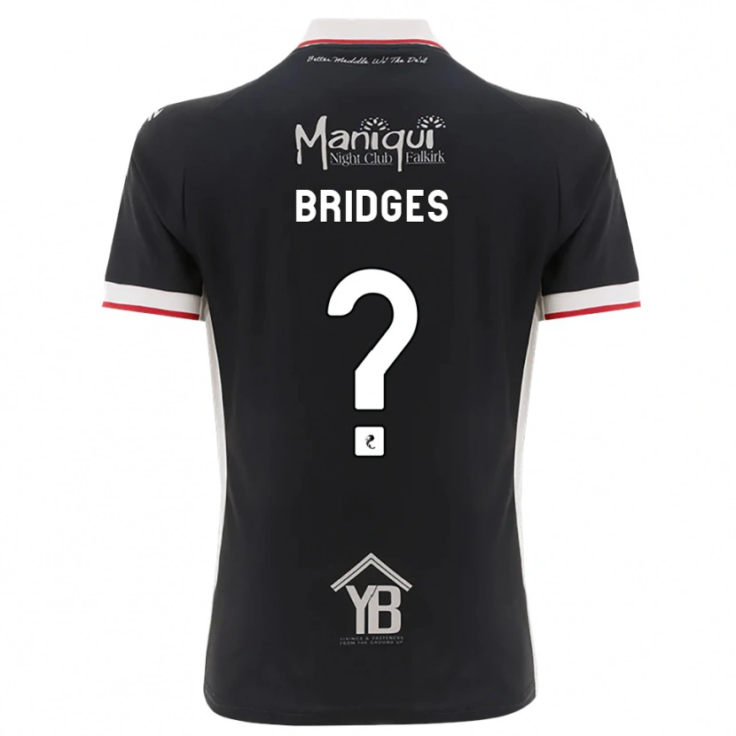 Danxen Dames Iona Bridges #0 Zwart Wit Rood Thuisshirt Thuistenue 2026/27 T-Shirt België