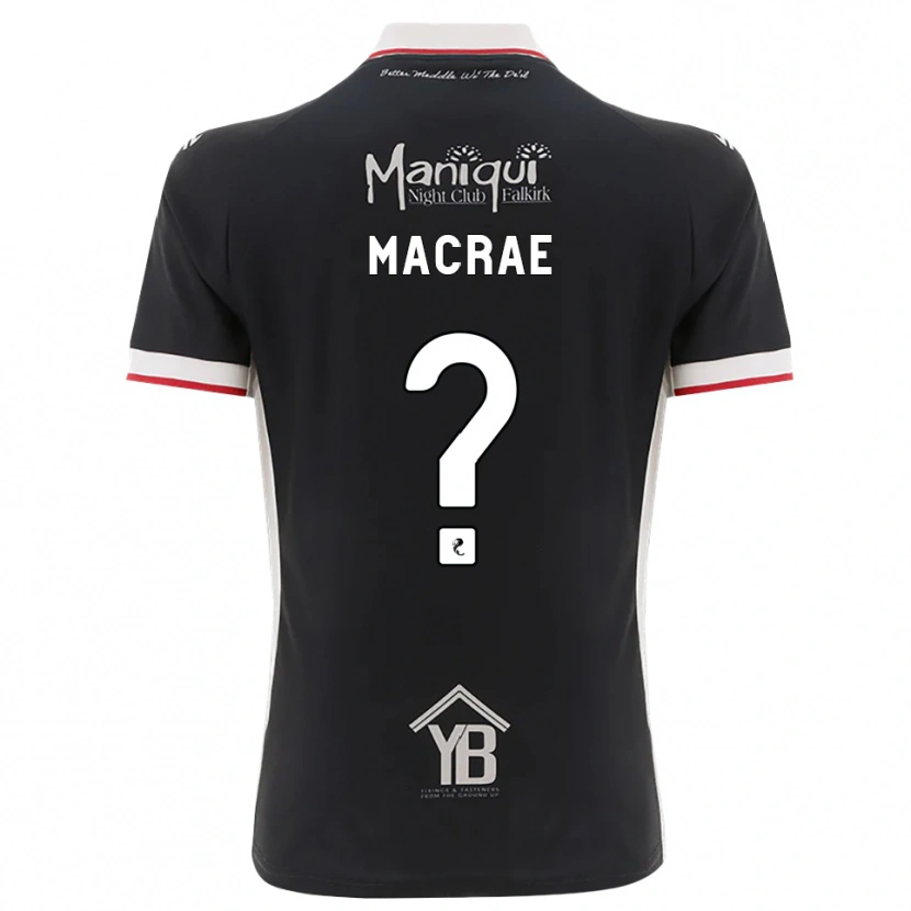 Danxen Dames Jane Macrae #0 Zwart Wit Rood Thuisshirt Thuistenue 2026/27 T-Shirt België