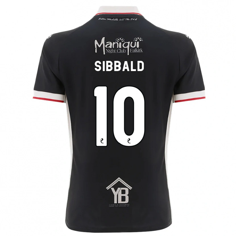 Danxen Dames Craig Sibbald #10 Zwart Wit Rood Thuisshirt Thuistenue 2026/27 T-Shirt België
