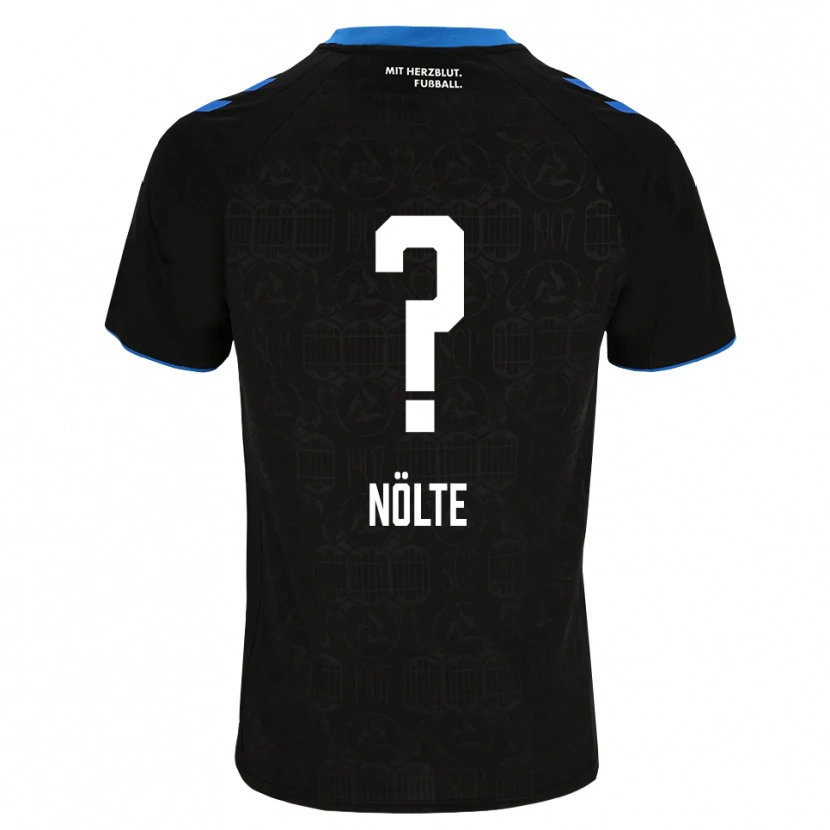 Danxen Dames Jannik Nölte #0 Zwart Wit Rood Thuisshirt Thuistenue 2026/27 T-Shirt België