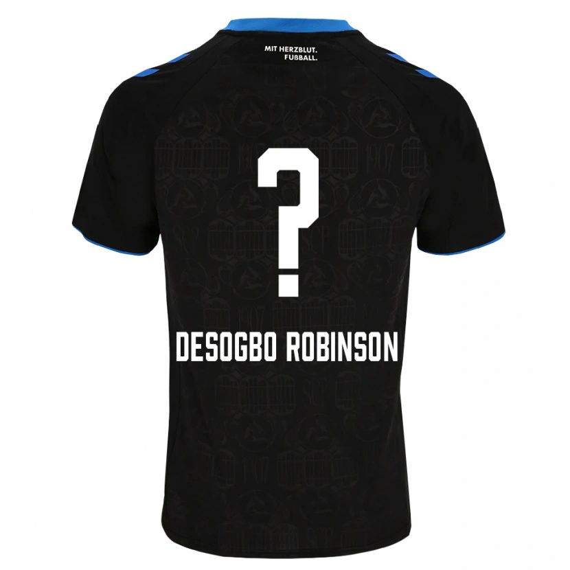 Danxen Dames Jermaine Desogbo Robinson #0 Zwart Wit Rood Thuisshirt Thuistenue 2026/27 T-Shirt België
