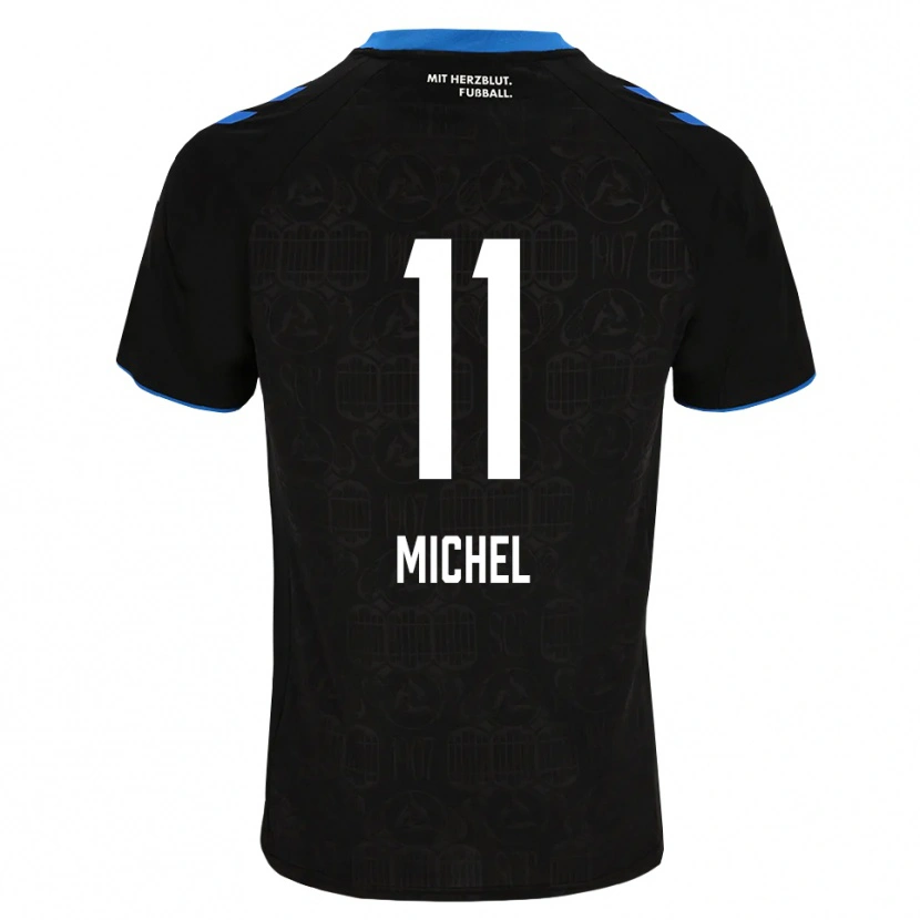 Danxen Dames Sven Michel #11 Zwart Wit Rood Thuisshirt Thuistenue 2026/27 T-Shirt België