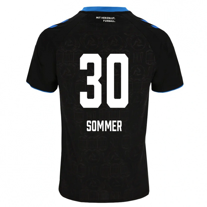 Danxen Dames Konstantin Sommer #30 Zwart Wit Rood Thuisshirt Thuistenue 2026/27 T-Shirt België