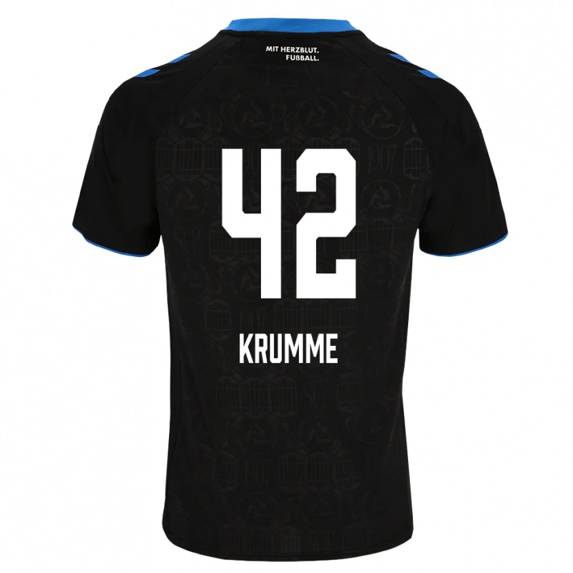Danxen Dames Kevin Krumme #42 Zwart Wit Rood Thuisshirt Thuistenue 2026/27 T-Shirt België