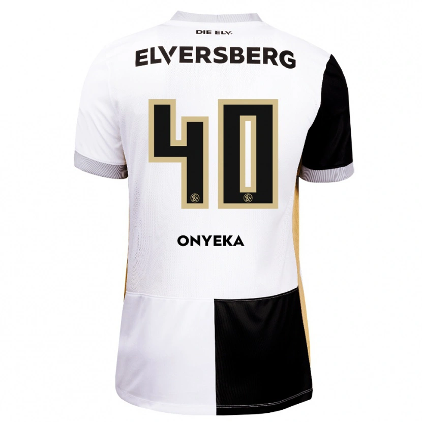 Danxen Dames Francis Onyeka #40 Zwart Wit Bruin Thuisshirt Thuistenue 2026/27 T-Shirt België