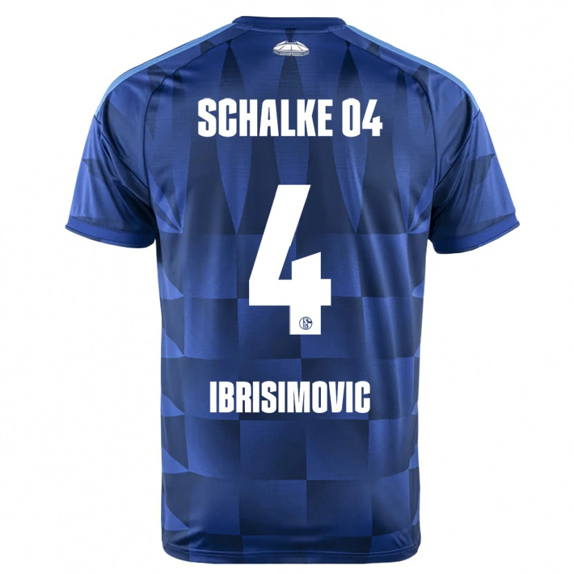 Danxen Dames Amar Ibrisimovic #4 Donkerblauw Geel Wit Thuisshirt Thuistenue 2026/27 T-Shirt België