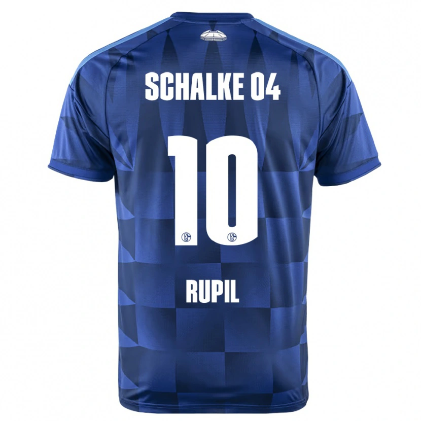 Danxen Dames Timothé Rupil #10 Donkerblauw Geel Wit Thuisshirt Thuistenue 2026/27 T-Shirt België