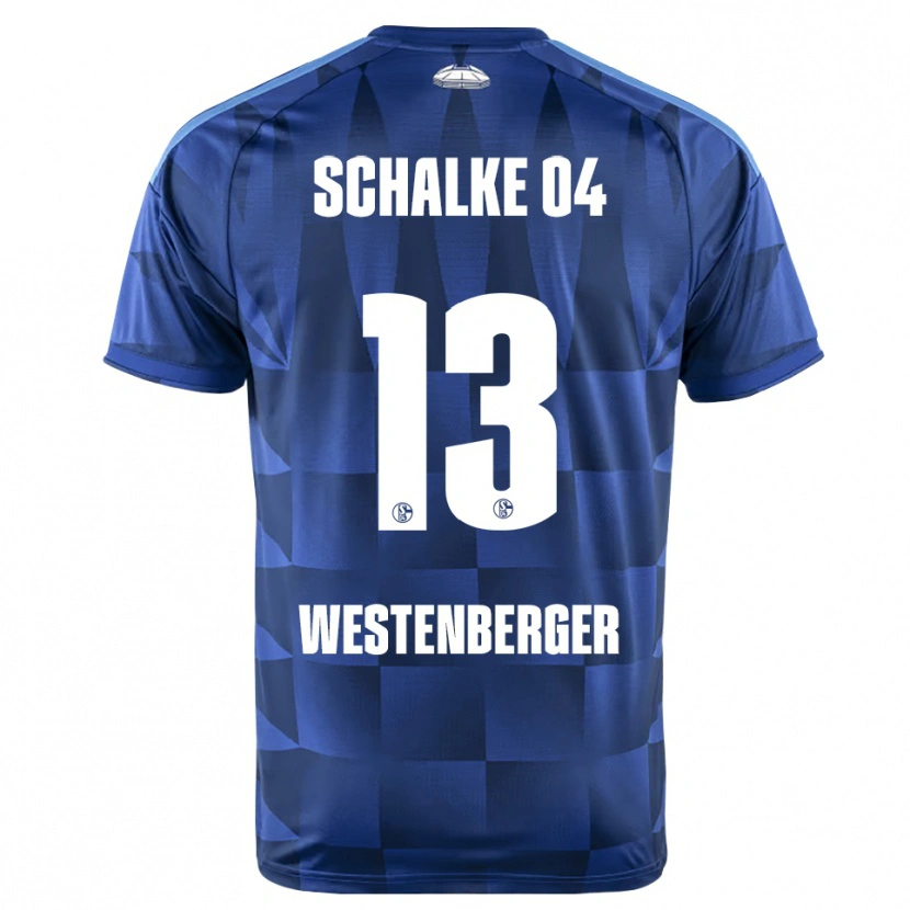 Danxen Dames Noel Westenberger #13 Donkerblauw Geel Wit Thuisshirt Thuistenue 2026/27 T-Shirt België