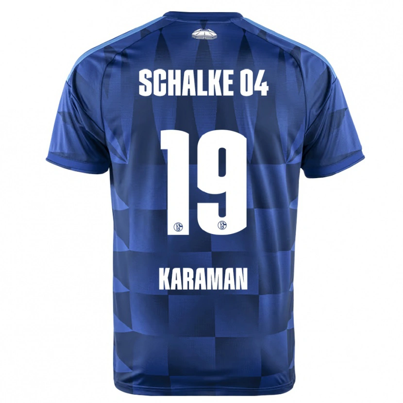 Danxen Dames Kenan Karaman #19 Donkerblauw Geel Wit Thuisshirt Thuistenue 2026/27 T-Shirt België