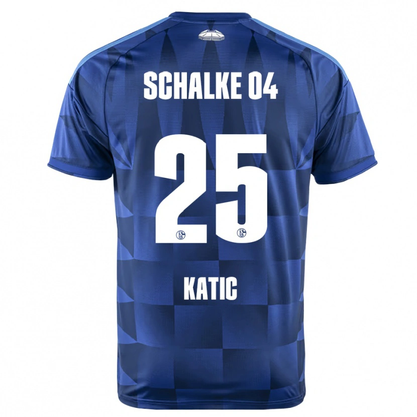 Danxen Dames Nikola Katic #25 Donkerblauw Geel Wit Thuisshirt Thuistenue 2026/27 T-Shirt België