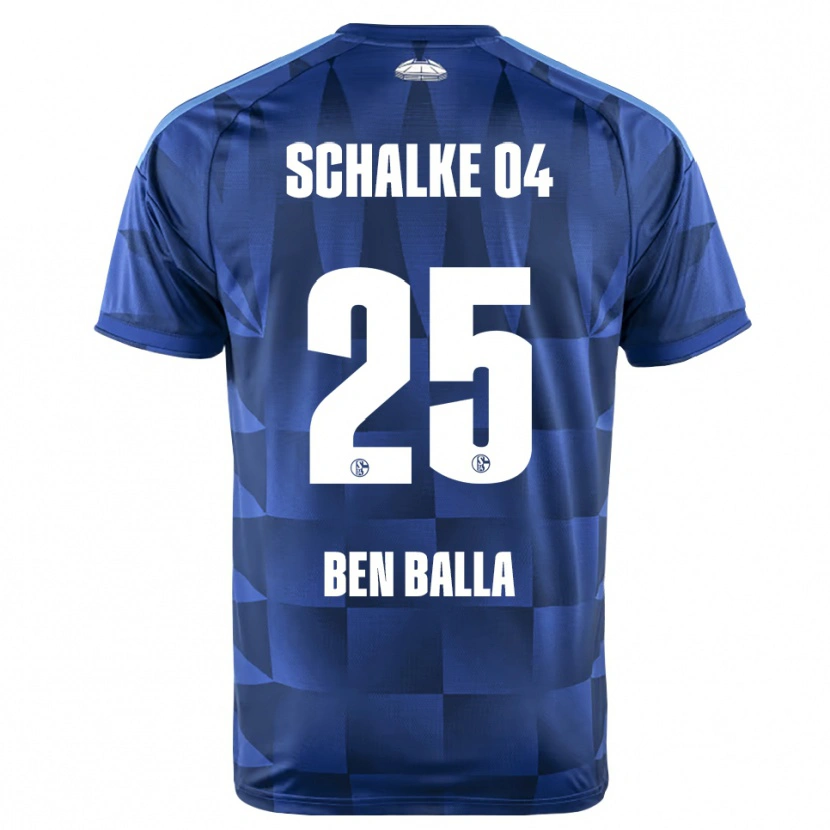 Danxen Dames Yassin Ben Balla #25 Donkerblauw Geel Wit Thuisshirt Thuistenue 2026/27 T-Shirt België