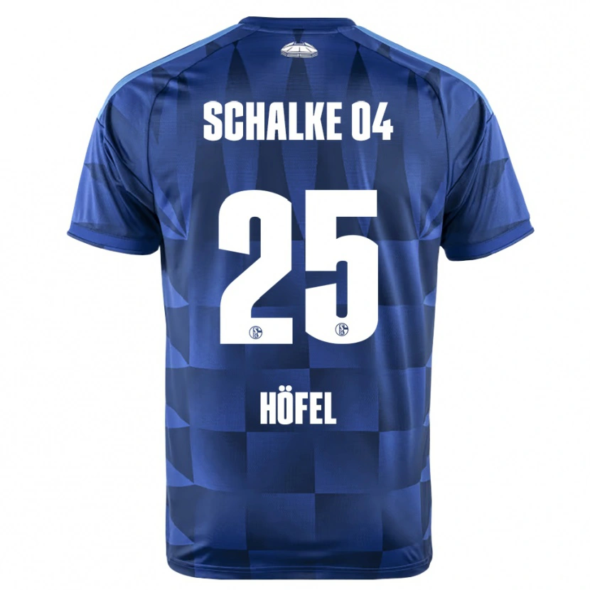 Danxen Dames Luca Höfel #25 Donkerblauw Geel Wit Thuisshirt Thuistenue 2026/27 T-Shirt België
