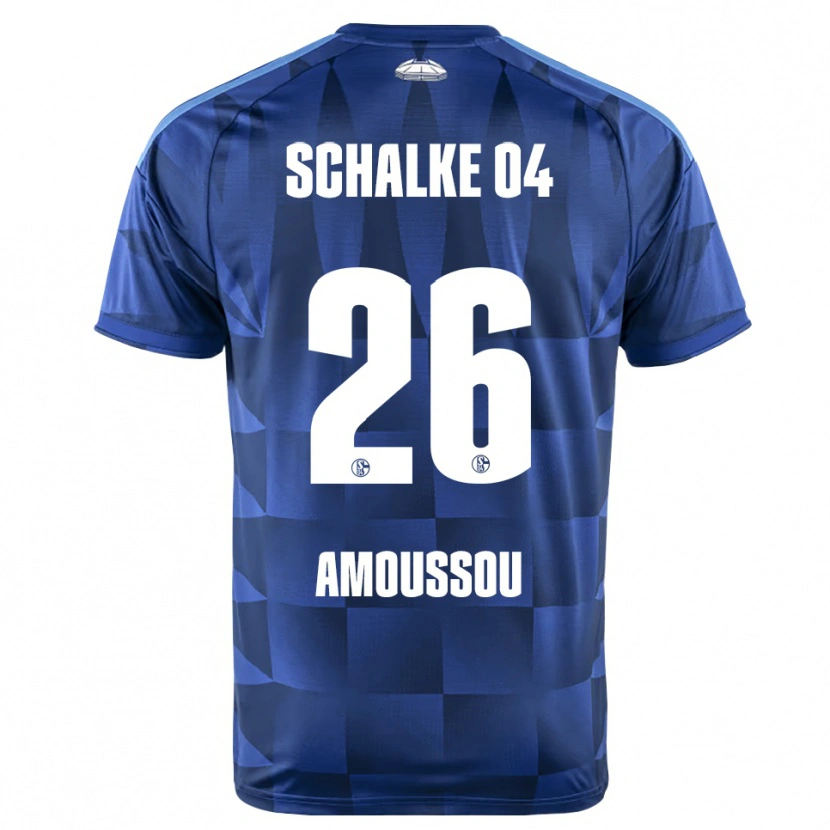 Danxen Dames Zaid Tchibara #26 Donkerblauw Geel Wit Thuisshirt Thuistenue 2026/27 T-Shirt België