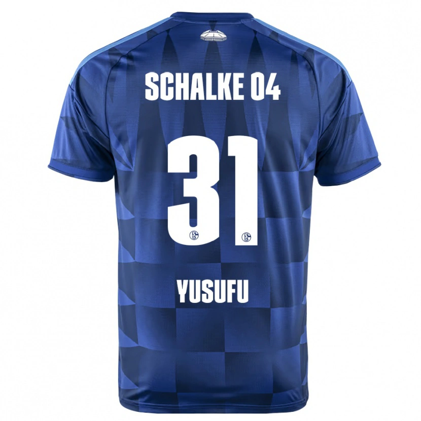 Danxen Dames Faaris Yusufu #31 Donkerblauw Geel Wit Thuisshirt Thuistenue 2026/27 T-Shirt België