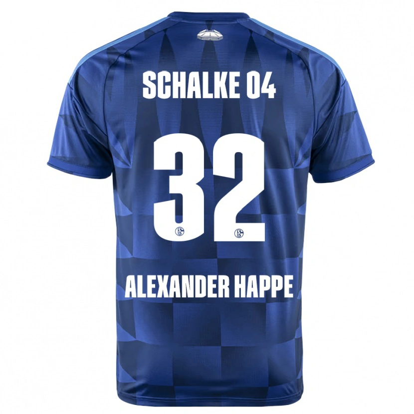 Danxen Dames Luca Alexander Happe #32 Donkerblauw Geel Wit Thuisshirt Thuistenue 2026/27 T-Shirt België