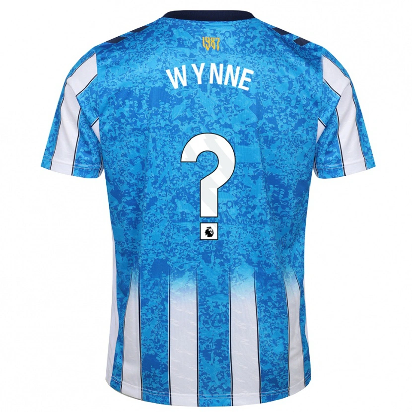 Danxen Dames Joe Wynne #0 Wit Blauw Oranje Thuisshirt Thuistenue 2026/27 T-Shirt België