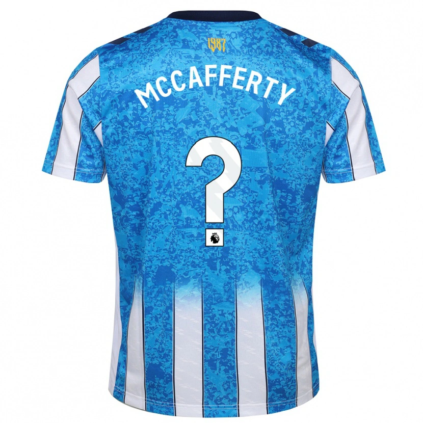 Danxen Dames Lewys Mccafferty #0 Wit Blauw Oranje Thuisshirt Thuistenue 2026/27 T-Shirt België