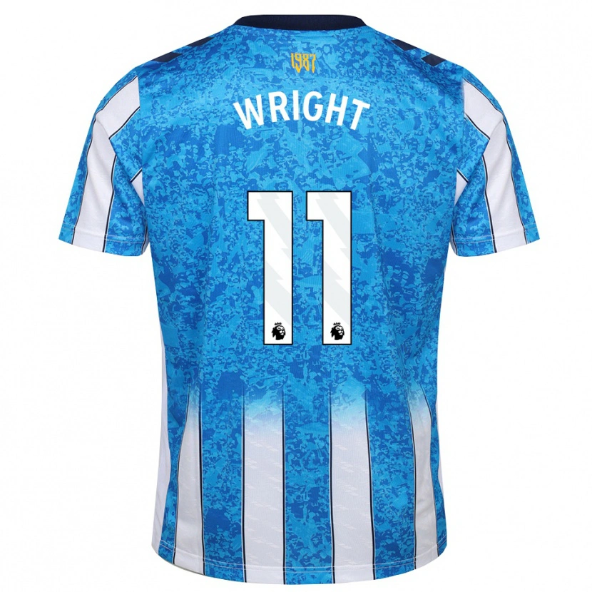 Danxen Dames Haji Wright #11 Wit Blauw Oranje Thuisshirt Thuistenue 2026/27 T-Shirt België