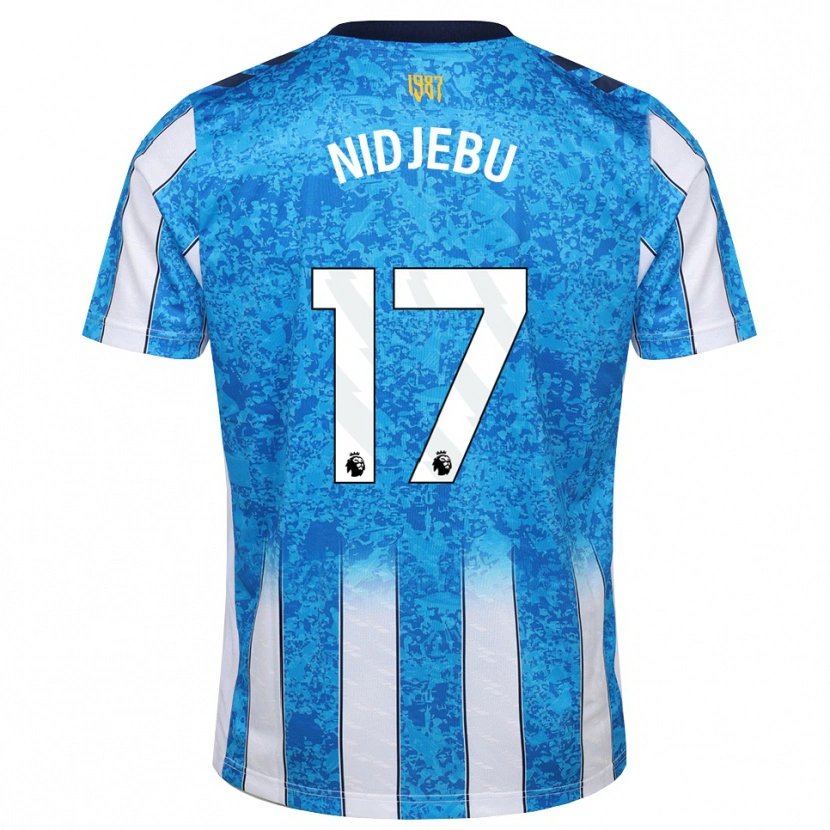 Danxen Dames Success Nidjebu #17 Wit Blauw Oranje Thuisshirt Thuistenue 2026/27 T-Shirt België
