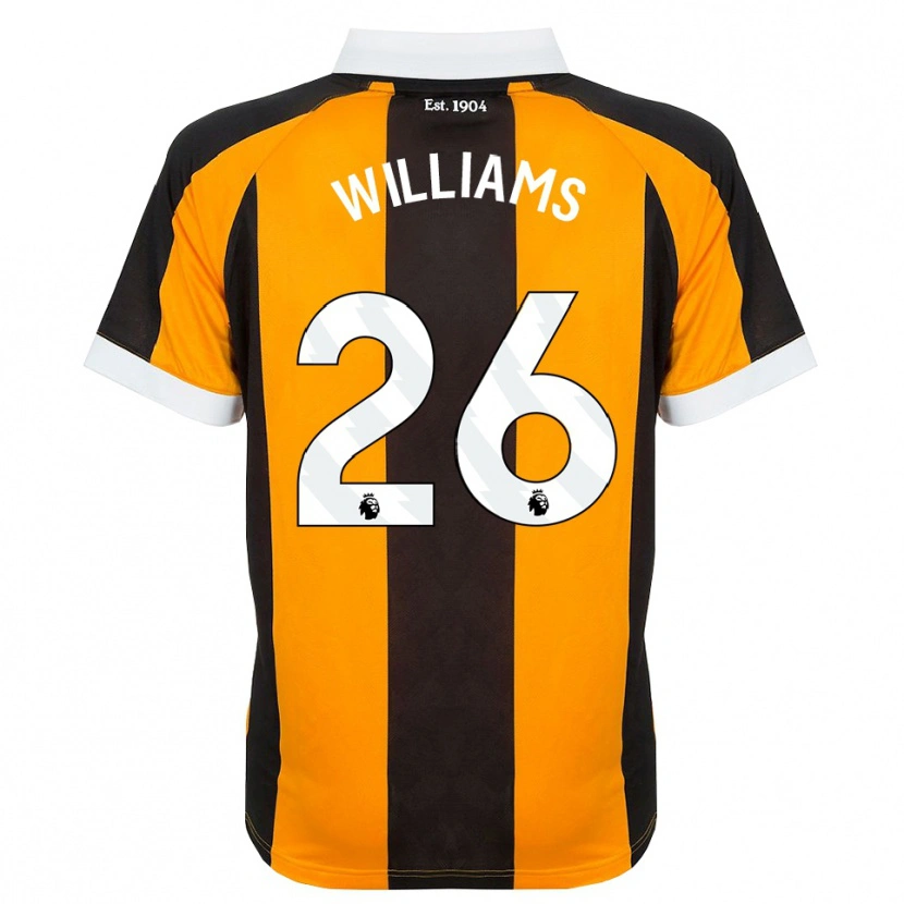 Danxen Dames Annabel Williams #26 Oranje Zwart Wit Thuisshirt Thuistenue 2026/27 T-Shirt België