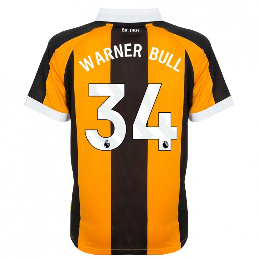 Danxen Dames Lucy Warner-Bull #34 Oranje Zwart Wit Thuisshirt Thuistenue 2026/27 T-Shirt België