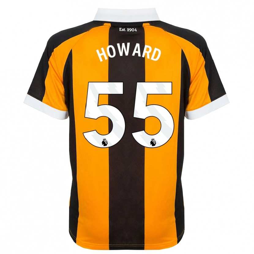 Danxen Dames Archie Howard #55 Oranje Zwart Wit Thuisshirt Thuistenue 2026/27 T-Shirt België