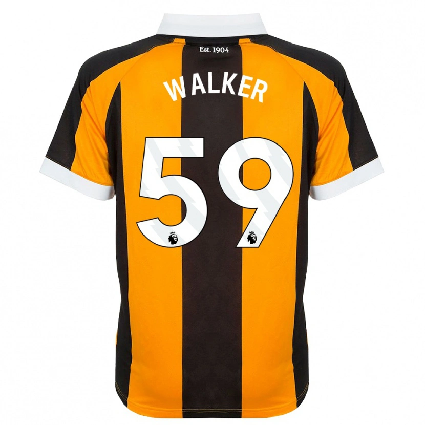 Danxen Dames Coist Walker #59 Oranje Zwart Wit Thuisshirt Thuistenue 2026/27 T-Shirt België