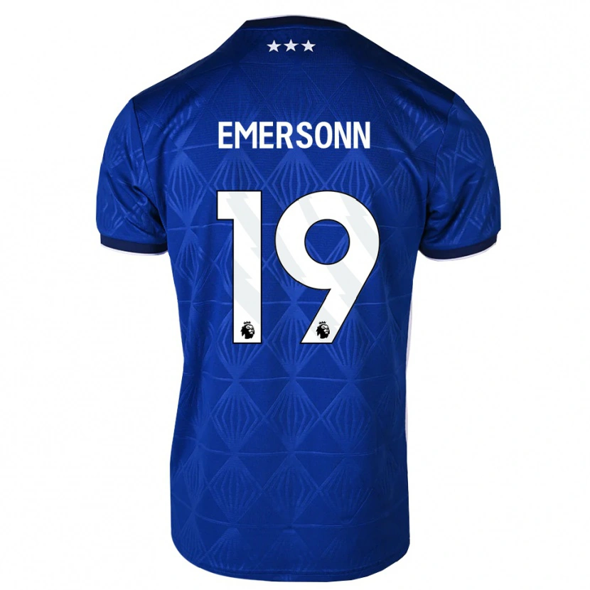 Danxen Dames Emersonn Correia Da Silva #19 Mediumblue Wit Rood Thuisshirt Thuistenue 2026/27 T-Shirt België