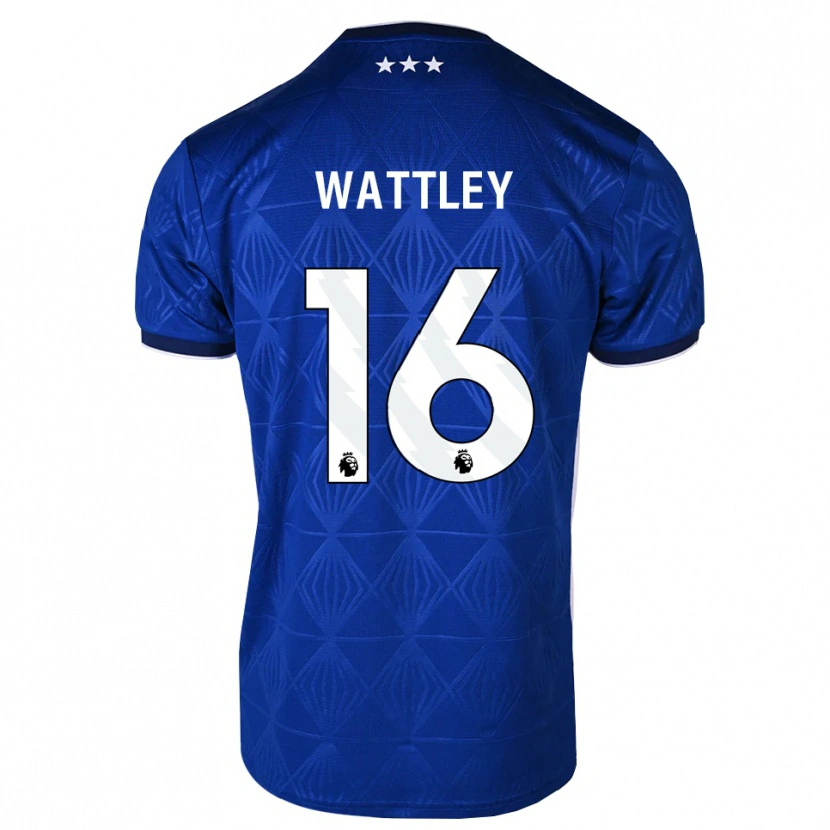Danxen Dames Zac Wattley #16 Mediumblue Wit Rood Thuisshirt Thuistenue 2026/27 T-Shirt België