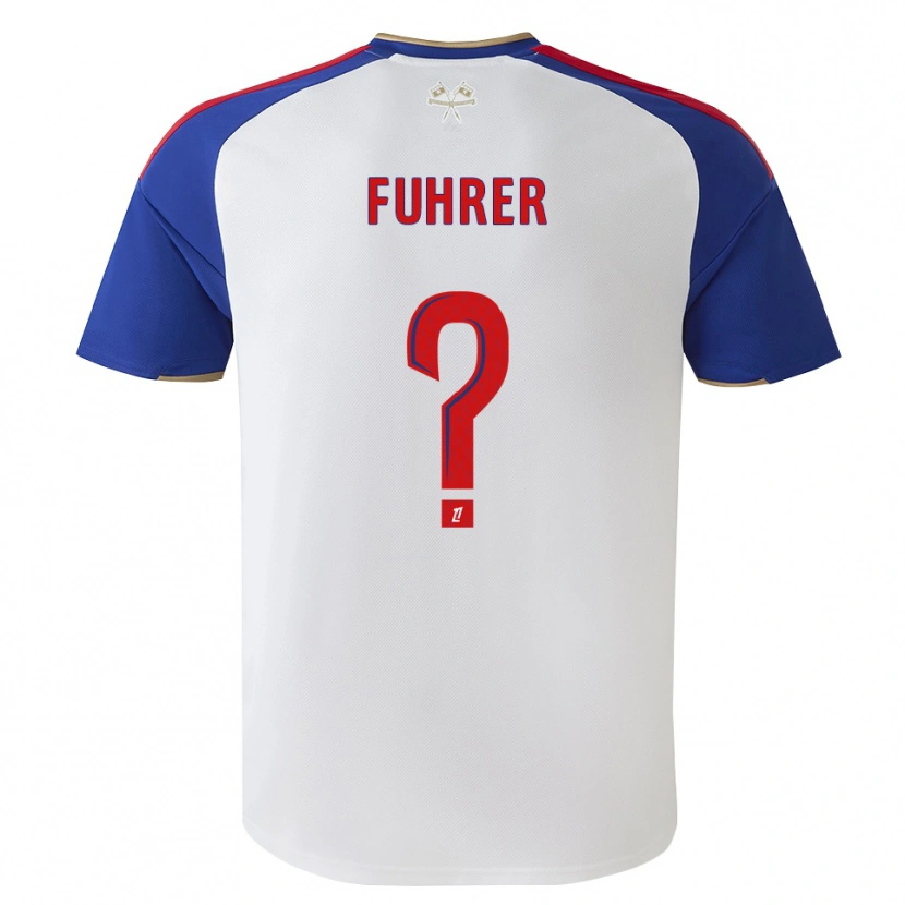 Danxen Dames Pape Fuhrer #0 Royalblue Rood Wit Thuisshirt Thuistenue 2026/27 T-Shirt België