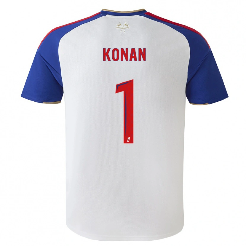 Danxen Dames Yvann Konan #1 Royalblue Rood Wit Thuisshirt Thuistenue 2026/27 T-Shirt België