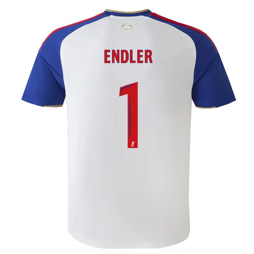 Danxen Dames Christiane Endler #1 Royalblue Rood Wit Thuisshirt Thuistenue 2026/27 T-Shirt België